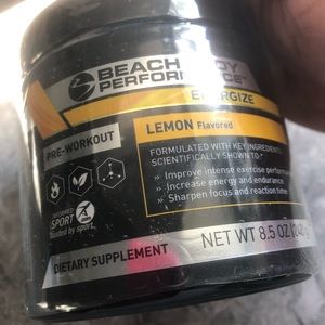 Beachbody lemon preworkout energize- never opened